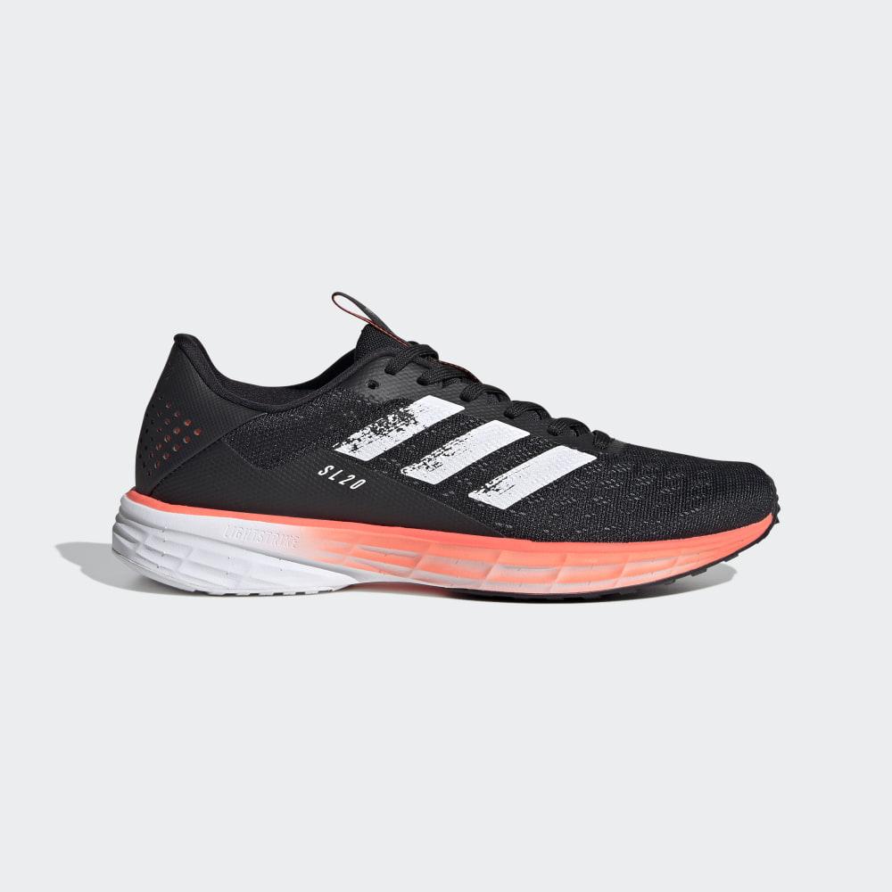 Adidasi Alergare Adidas SL20 Fete Romania - Negrii/Albi/Corai EG4935